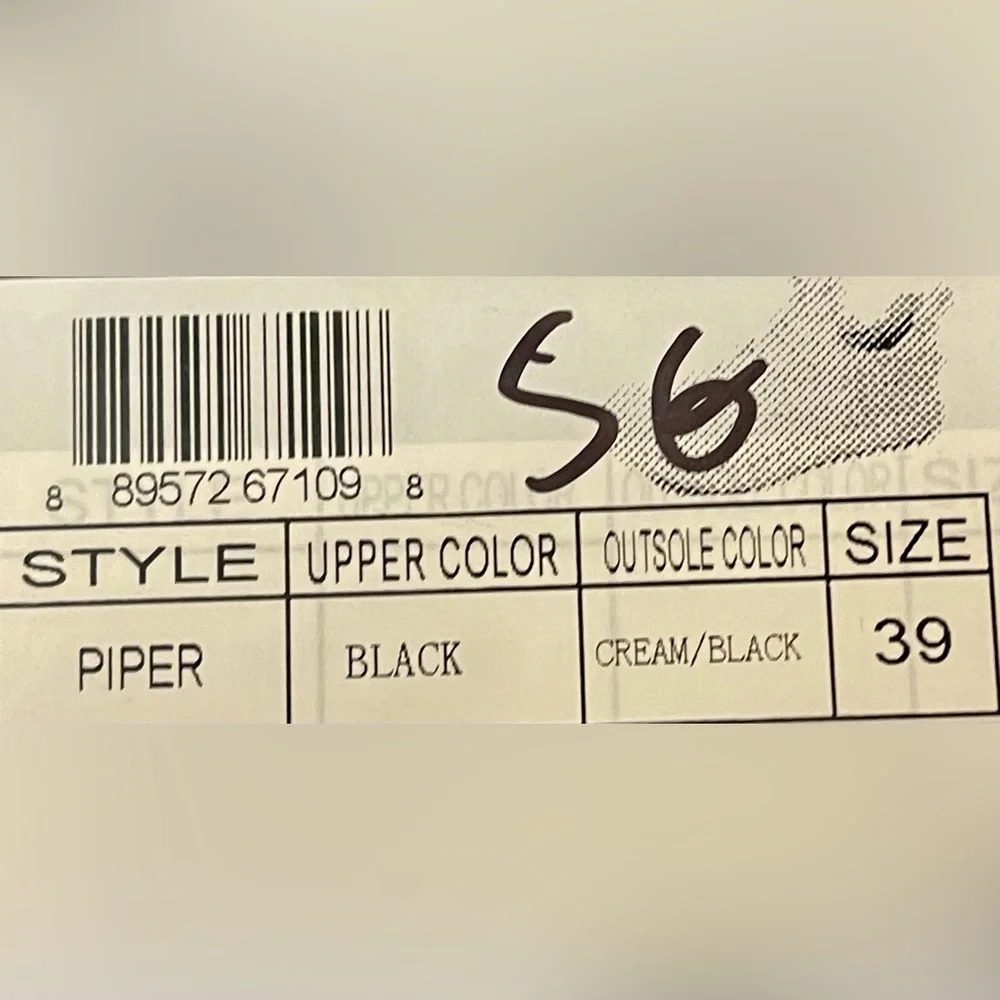 NEW BERNIE MEV PIPER MEMORY FOAM WOMENS SNEAKERS SIZE 8 BLACK - Picture 11 of 11